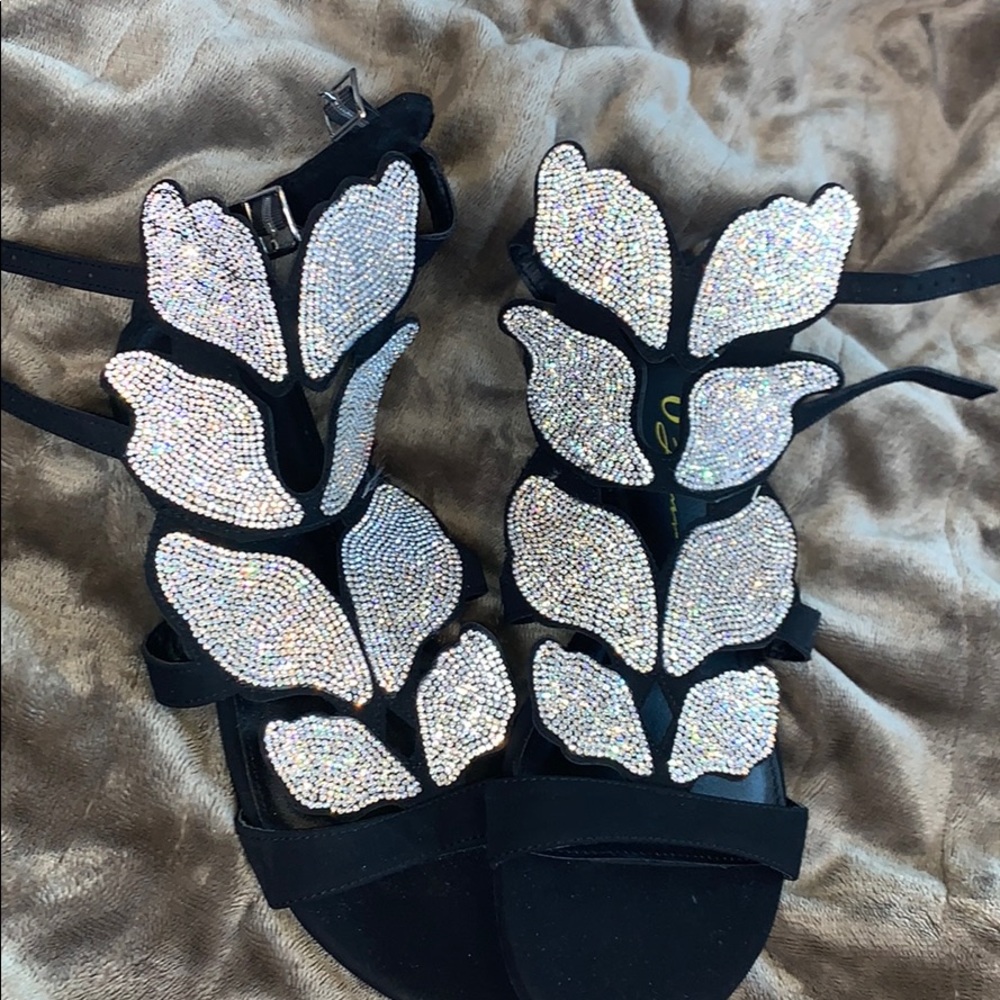 Bling Rhinestone Gladiator Sandal